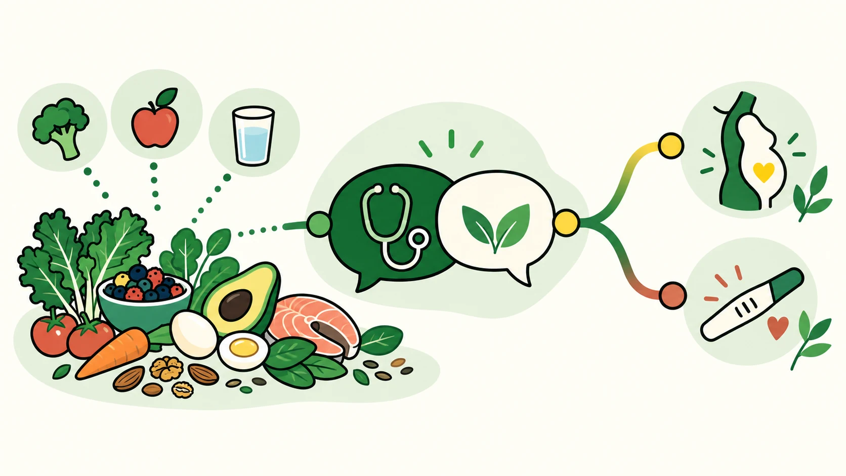 keto and pcos contextual illustration