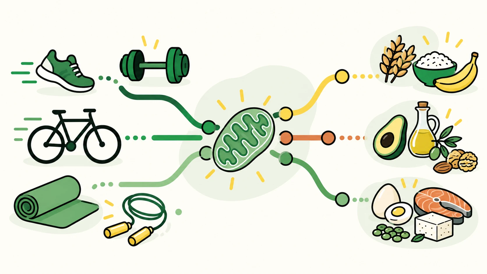 working out on keto contextual illustration
