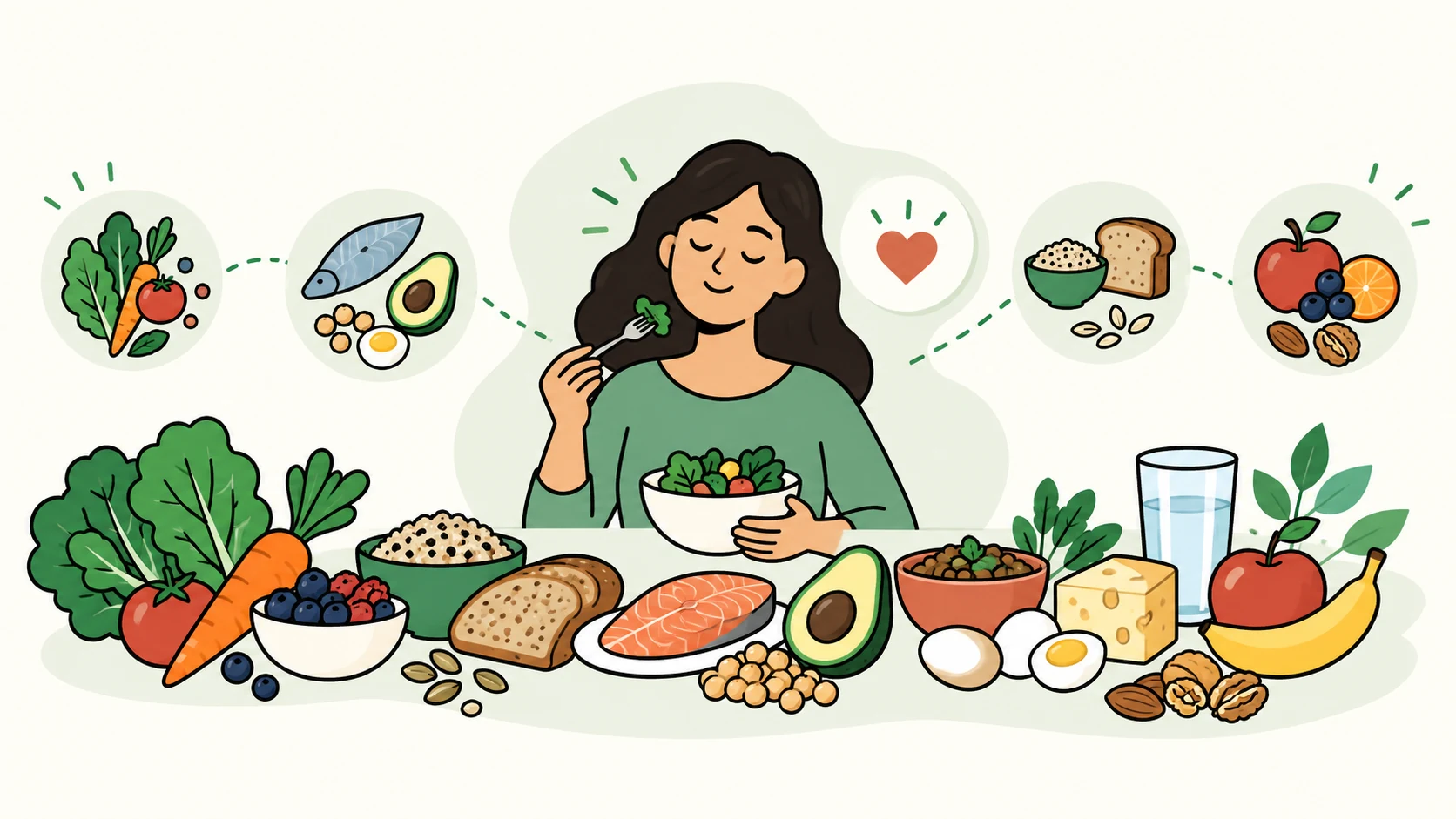 how many carbs on keto editorial illustration