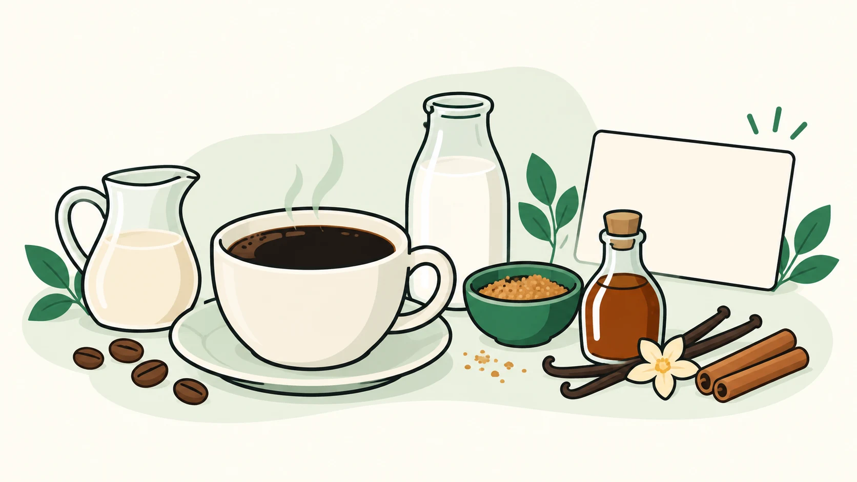 Coffee and add-in label comparison