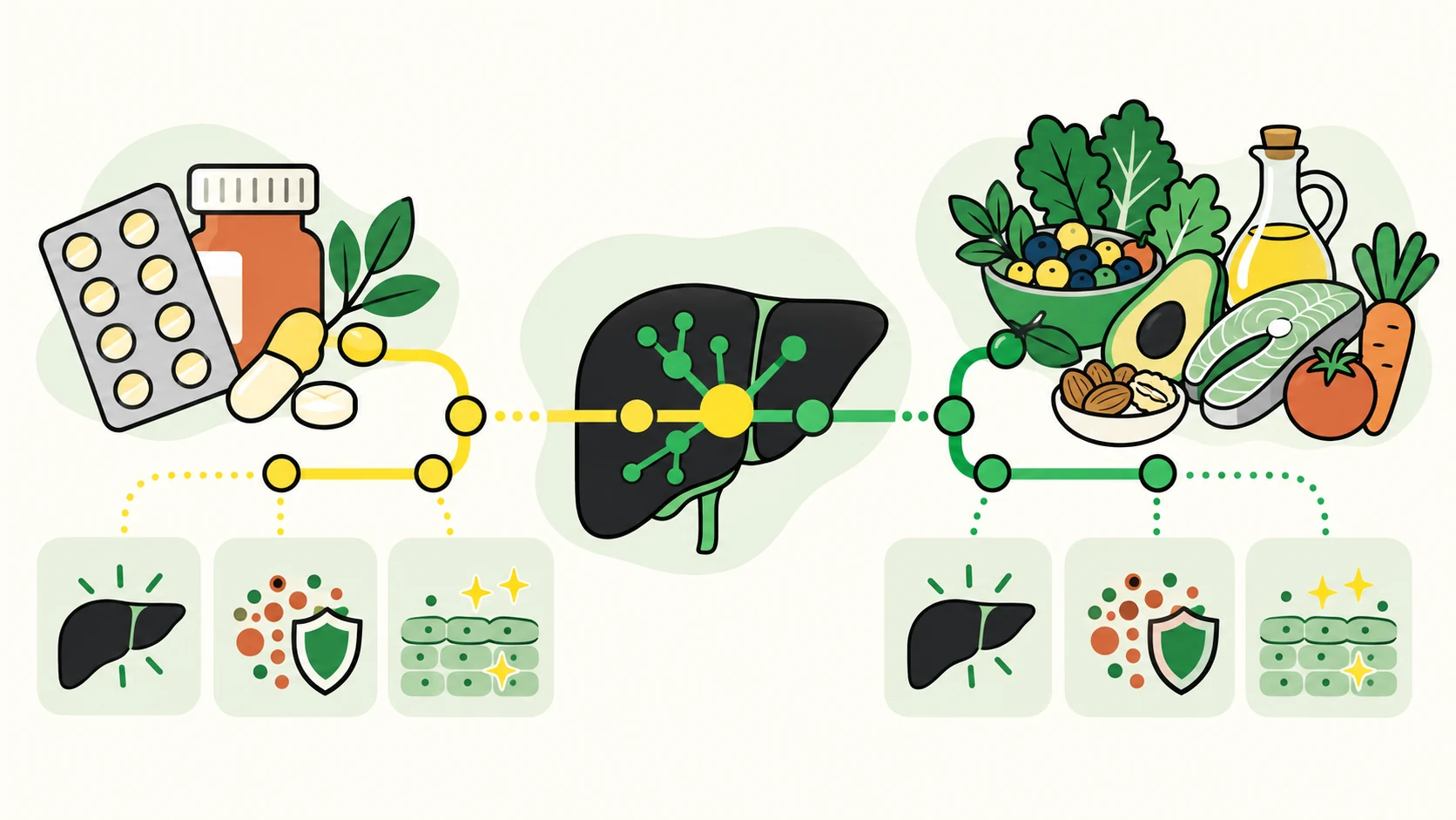 glp 1 vs keto editorial illustration