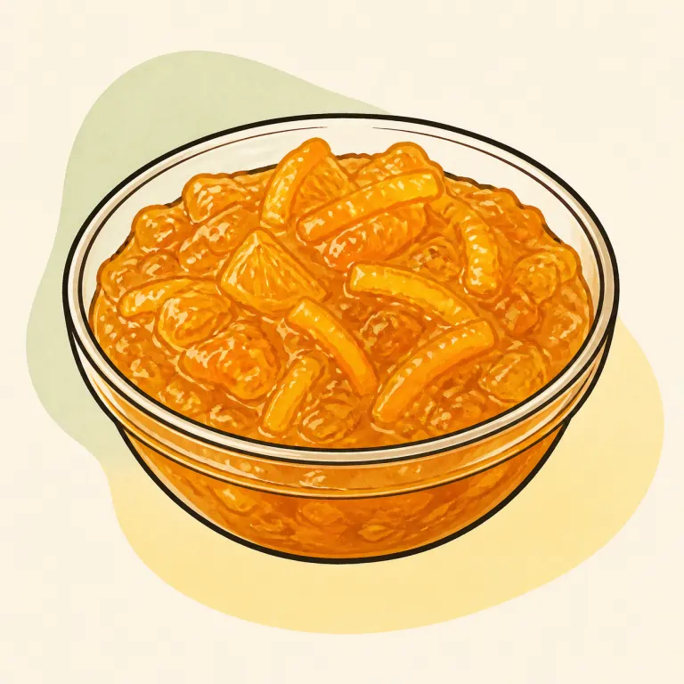 Hand-drawn editorial illustration of Marmalade.