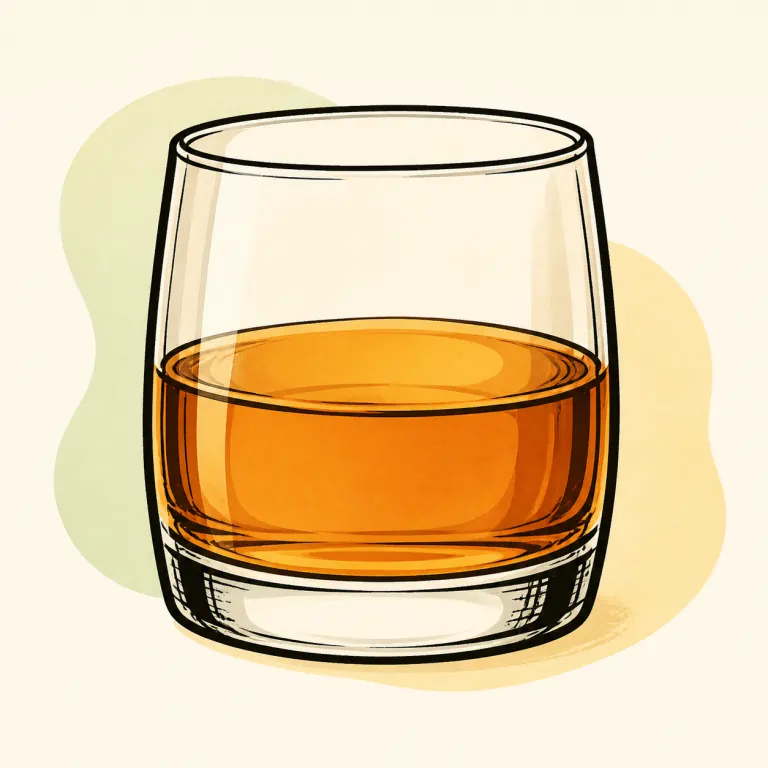 Hand-drawn editorial illustration of Rum.
