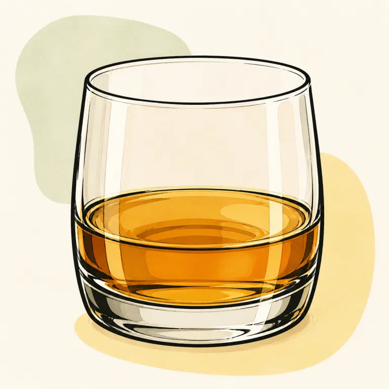 Hand-drawn editorial illustration of Scotch.