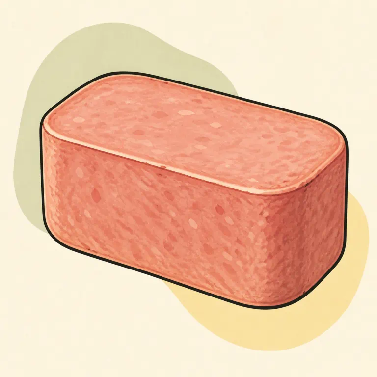 Hand-drawn editorial illustration of Spam.