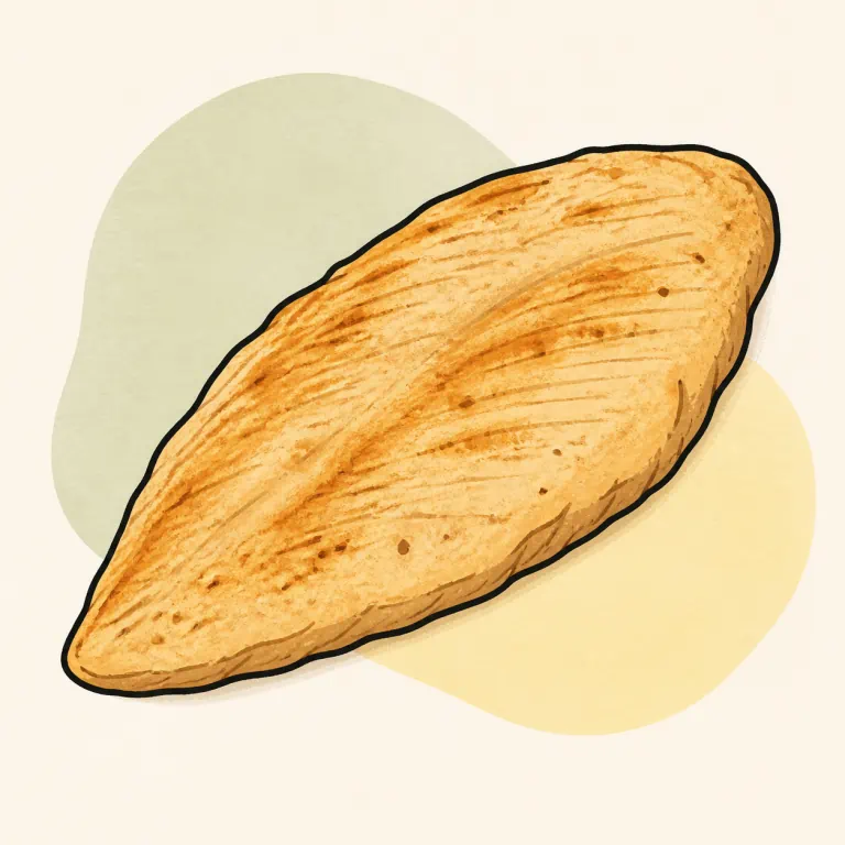 Hand-drawn editorial illustration of Vegetarian, fillet.